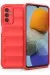 Newface Samsung Galaxy M23 Kılıf Optimum Silikon - Kırmızı