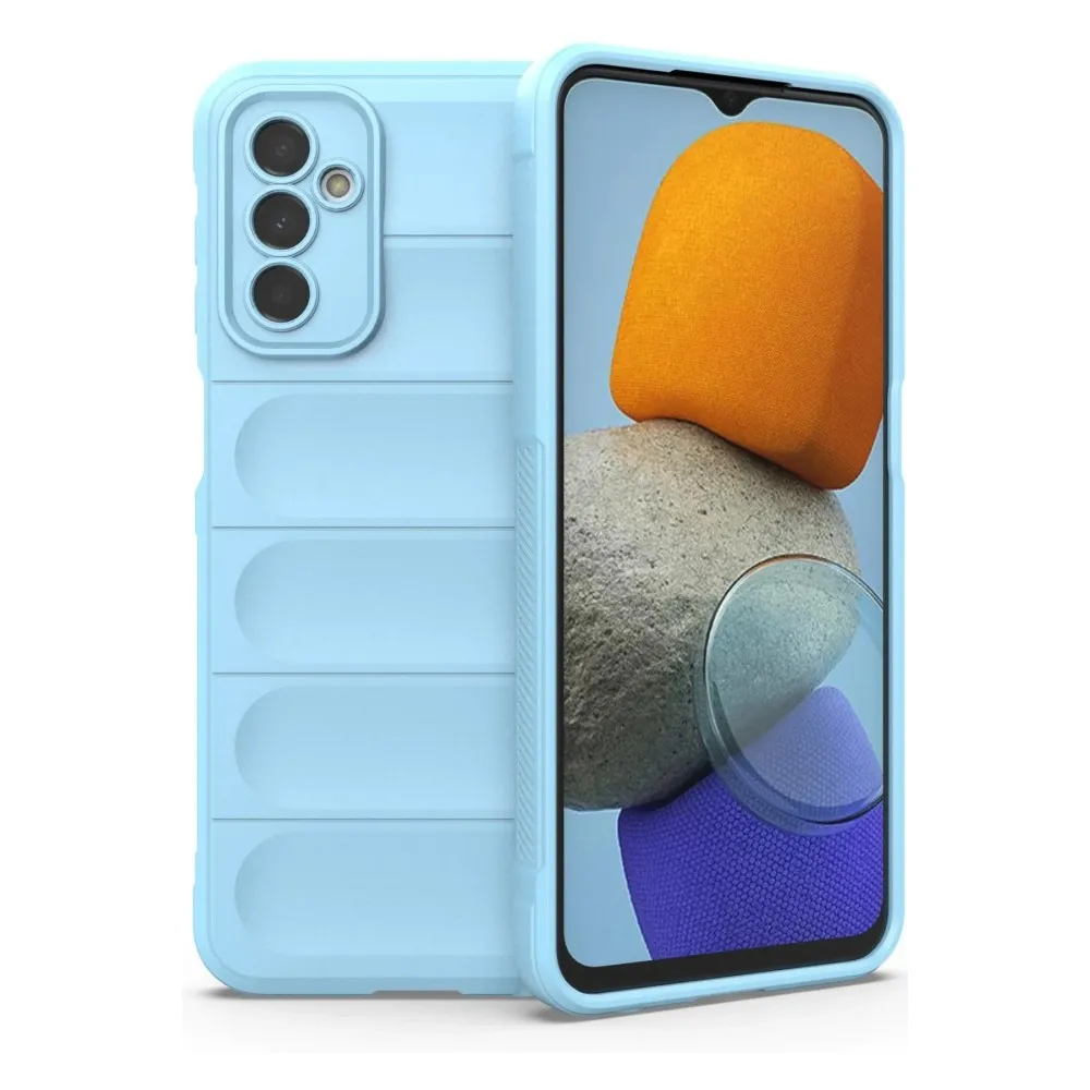 Newface Samsung Galaxy M23 Kılıf Optimum Silikon - Sky Blue