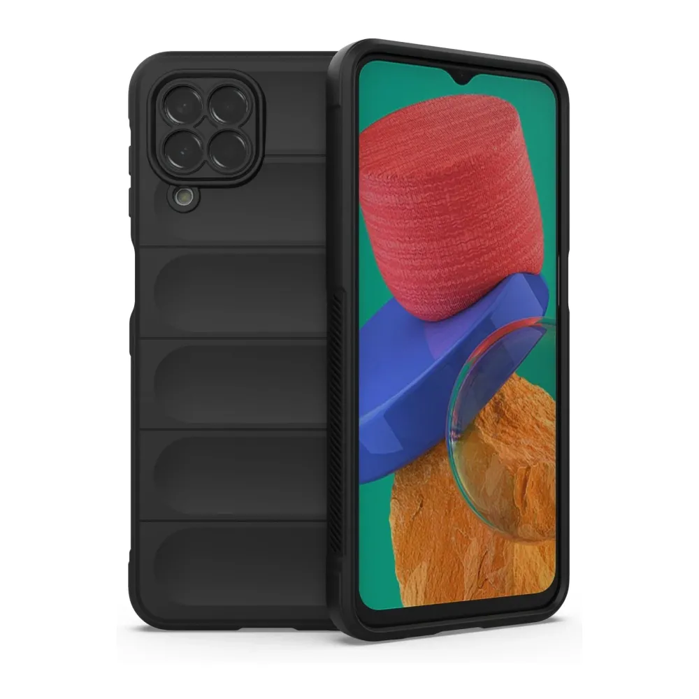 Newface Samsung Galaxy M33 Kılıf Optimum Silikon - Siyah
