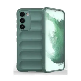 Newface Samsung Galaxy S23 Plus Kılıf Optimum Silikon - Koyu Yeşil