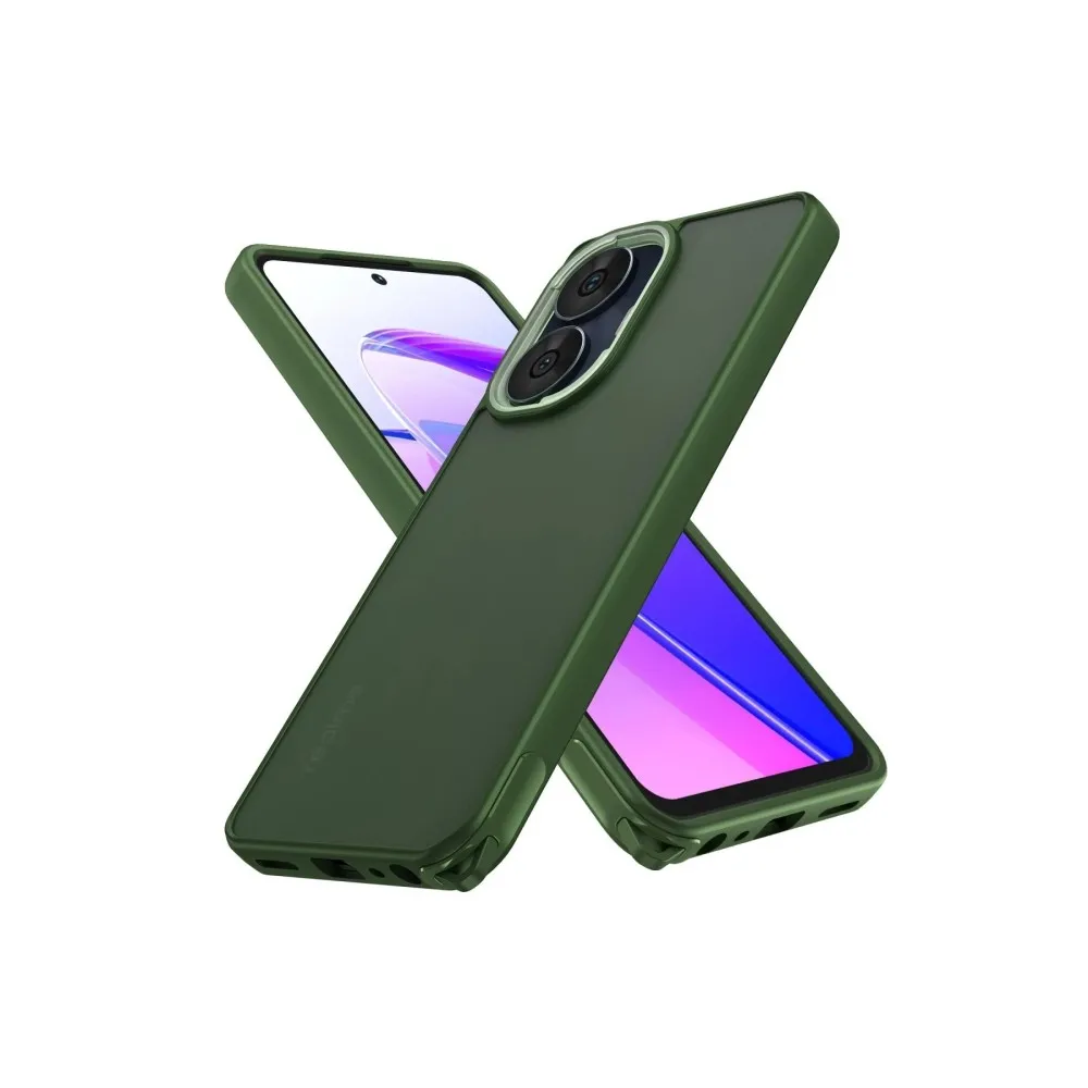 Newface Realme C55 Kılıf Elegant Kapak - Yeşil