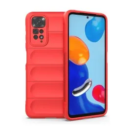 Newface Xiaomi Redmi Note 11 Kılıf Optimum Silikon - Kırmızı