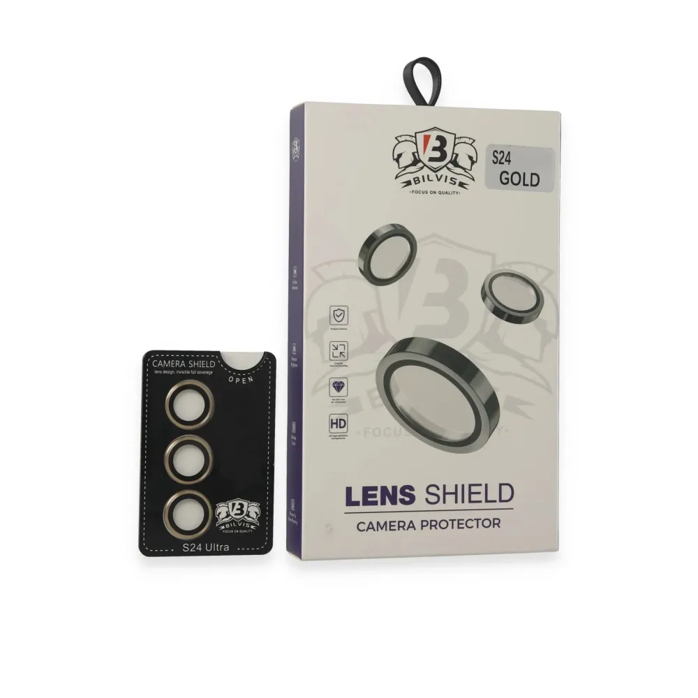 Newface Samsung Galaxy S24 Bilvis Titan Kamera Lens - Gold