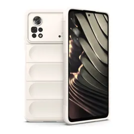 Newface Xiaomi Poco X4 Pro 5G Kılıf Optimum Silikon - Krem