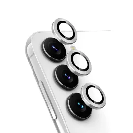 Newface Samsung Galaxy A34 5G Valdez Metal Kamera Lens - Gümüş