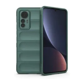 Newface Xiaomi Mi 12 Lite Kılıf Optimum Silikon - Koyu Yeşil