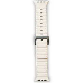 Newface Apple Watch 42mm Magnus Mıknatıslı Silikon Kordon - Yıldız Işığı