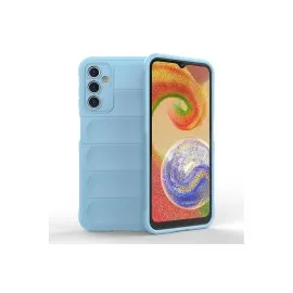 Newface Samsung Galaxy A14 4G Kılıf Optimum Silikon - Sky Blue