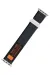 Newface Apple Watch 38mm Alice Kumaş Kordon - Siyah-Gri