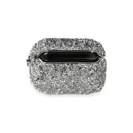 Newface Airpods Pro (1.nesil) Mira Taşlı Kılıf - Gümüş