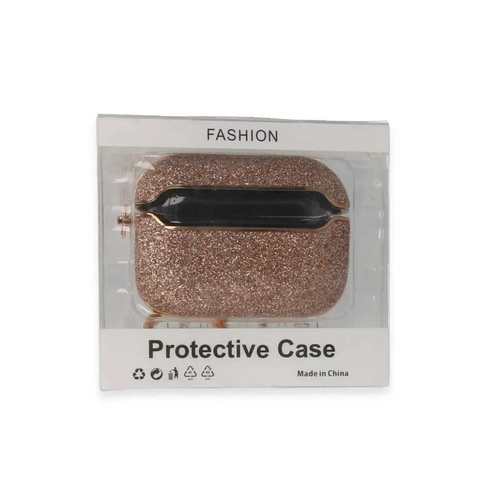 Newface Airpods 3 (3.nesil) Spell Simli Kılıf - Rose Gold