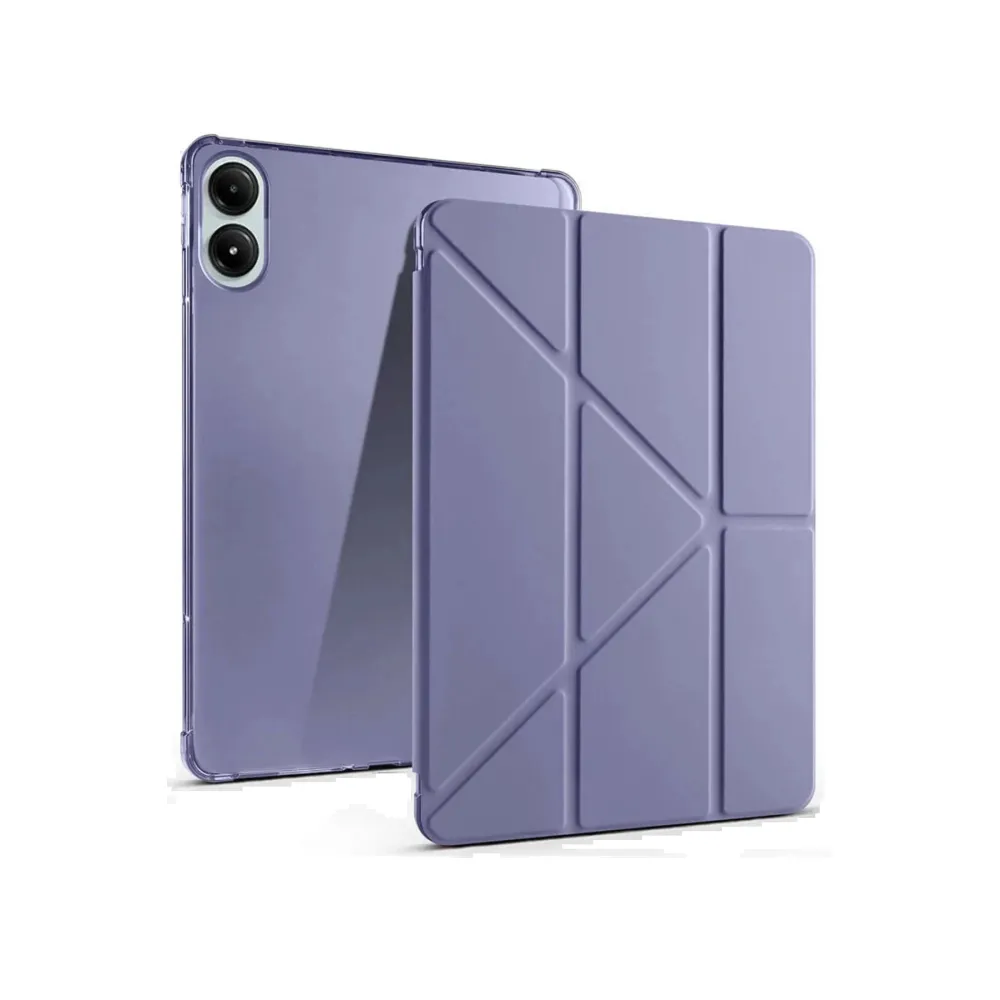 Newface Xiaomi Redmi Pad Pro 12.1 Kılıf Kalemlikli Mars Tablet Kılıfı - Lila