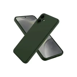 Newface Samsung Galaxy A06 Kılıf First Silikon - Koyu Yeşil