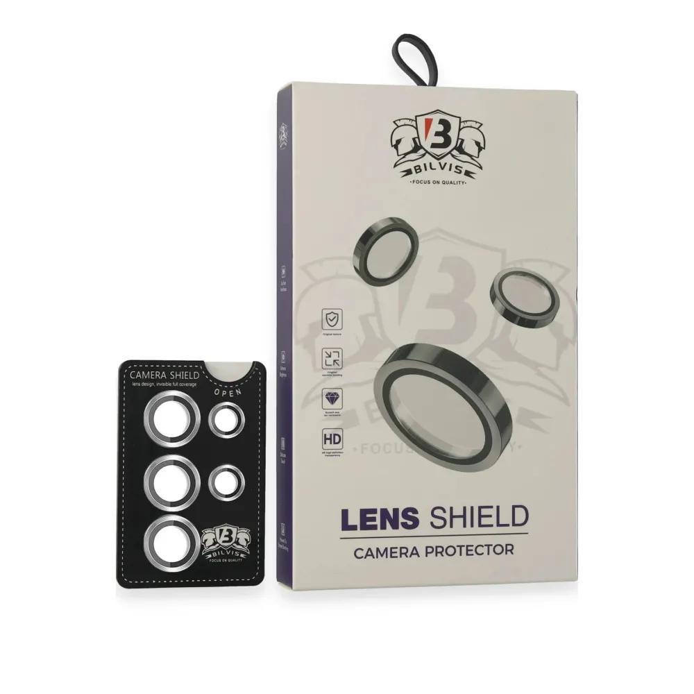 Newface Samsung Galaxy S25 Ultra Bilvis Titan Kamera Lens - Gümüş