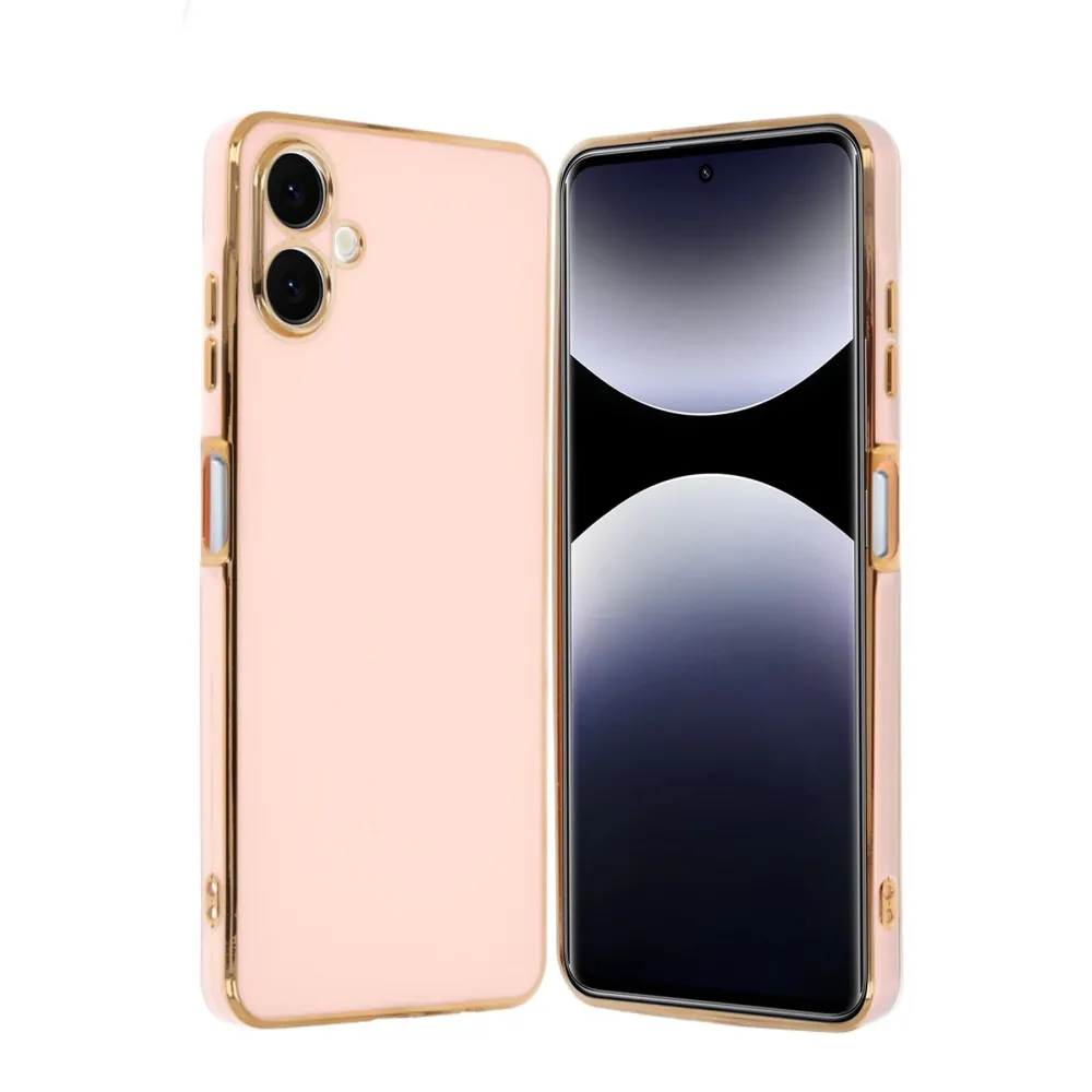 Newface Samsung Galaxy A06 Kılıf Volet Silikon - Pembe