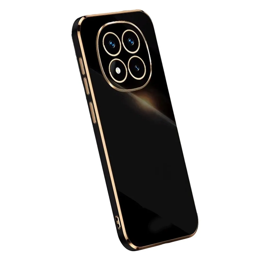 Newface Xiaomi Redmi Note 14 Pro 5G Kılıf Volet Silikon - Siyah