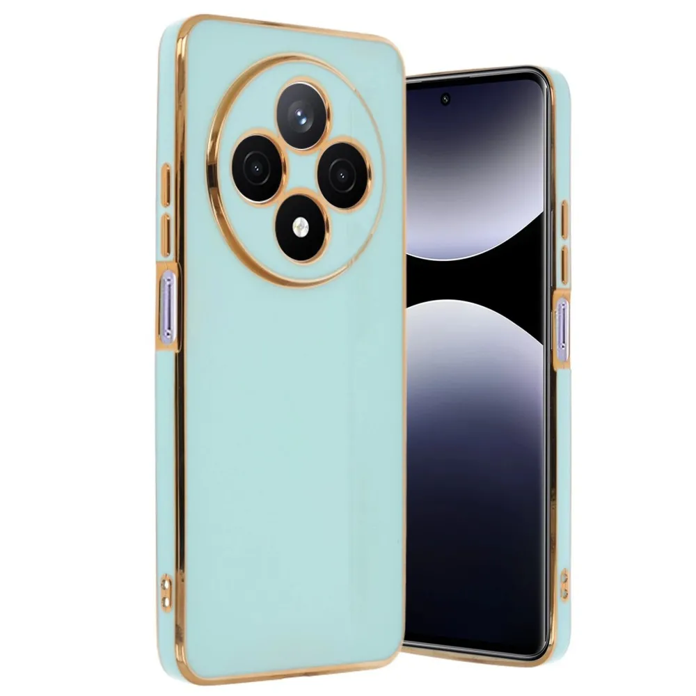 Newface Xiaomi Redmi 14C Kılıf Volet Silikon - Açık Yeşil