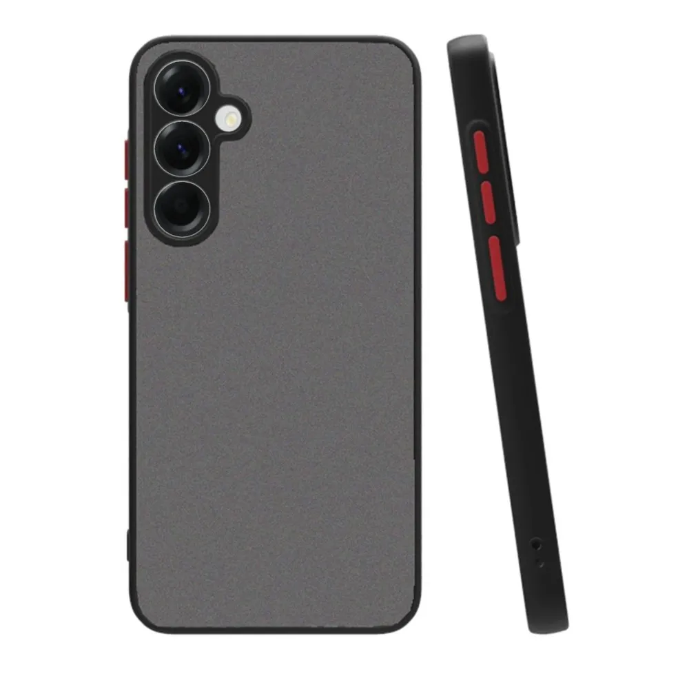 Newface Samsung Galaxy A36 Kılıf Montreal Silikon Kapak - Siyah