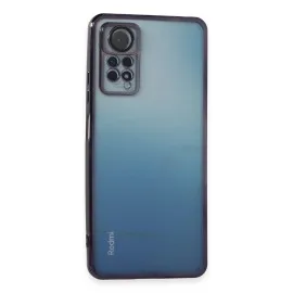 Newface Xiaomi Redmi Note 11 Pro Kılıf Razer Lensli Silikon - Mor