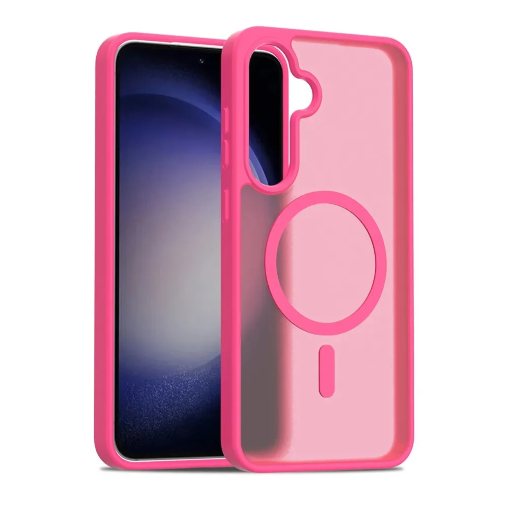 Joko Samsung Galaxy S24 Fe Jota Magsafe Kapak - Rose