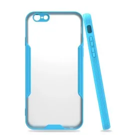Newface Iphone 6 Kılıf Platin Silikon - Mavi