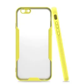Newface Iphone 6 Kılıf Platin Silikon - Sarı