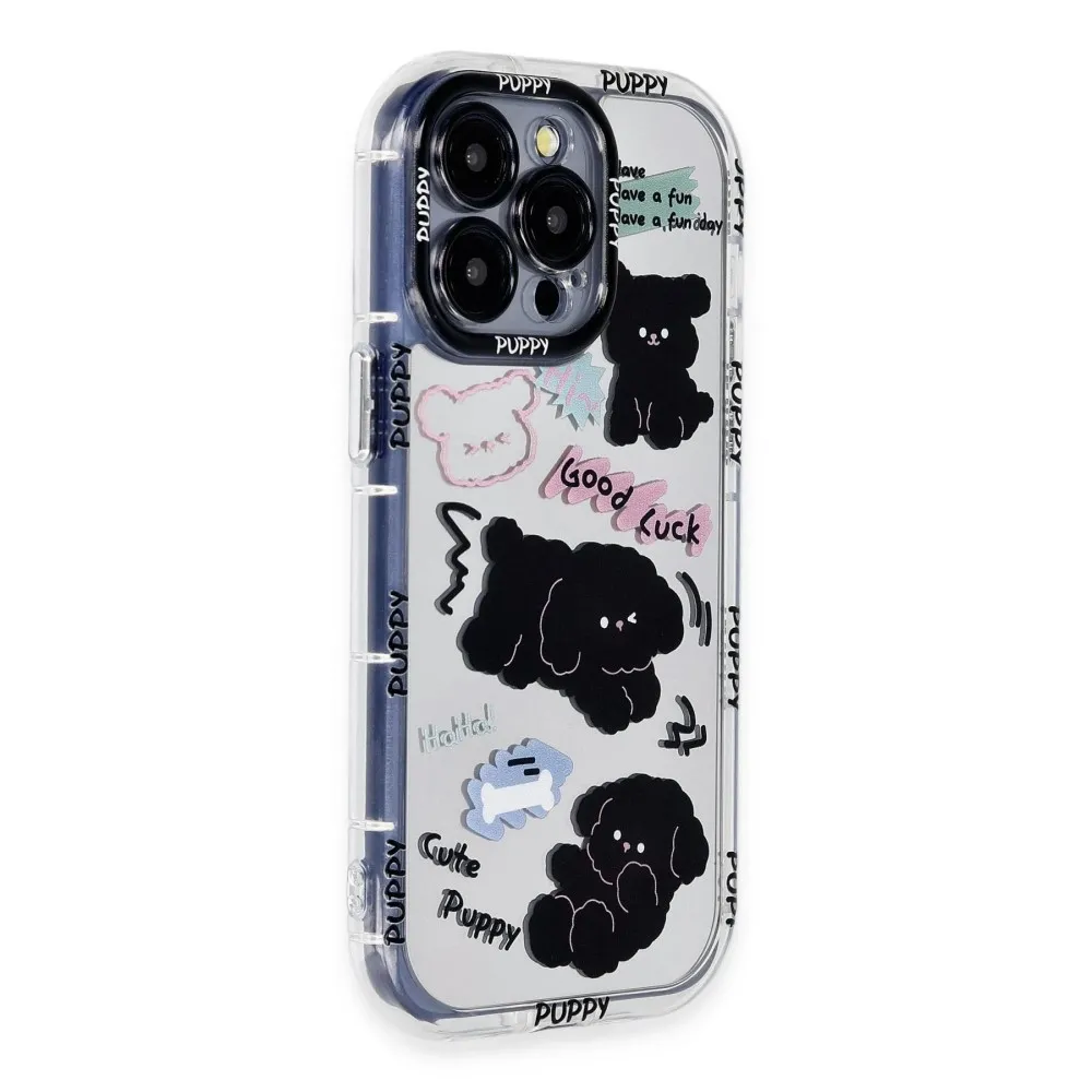 Newface Iphone 14 Pro Kılıf Reflexion Desenli Kapak - Desen 5