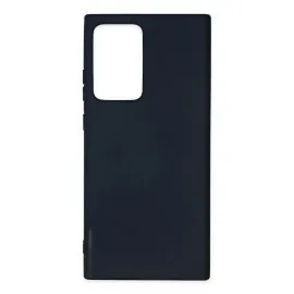 Newface Samsung Galaxy Note 20 Ultra Kılıf Nano içi Kadife Silikon - Lacivert