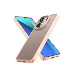 Newface Xiaomi Redmi Note 13 4G Kılıf Elegant Kapak - Pudra