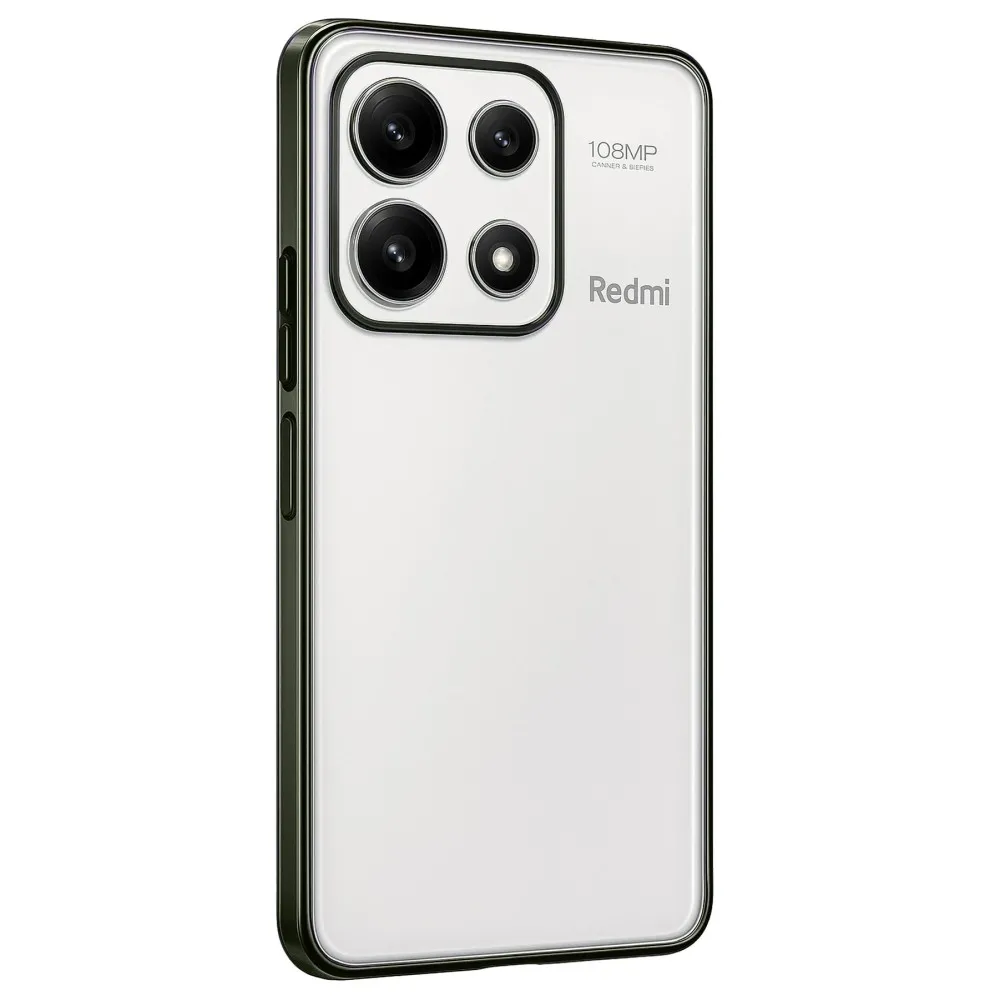 Newface Xiaomi Poco X6 Pro Kılıf Razer Lensli Silikon - Yeşil