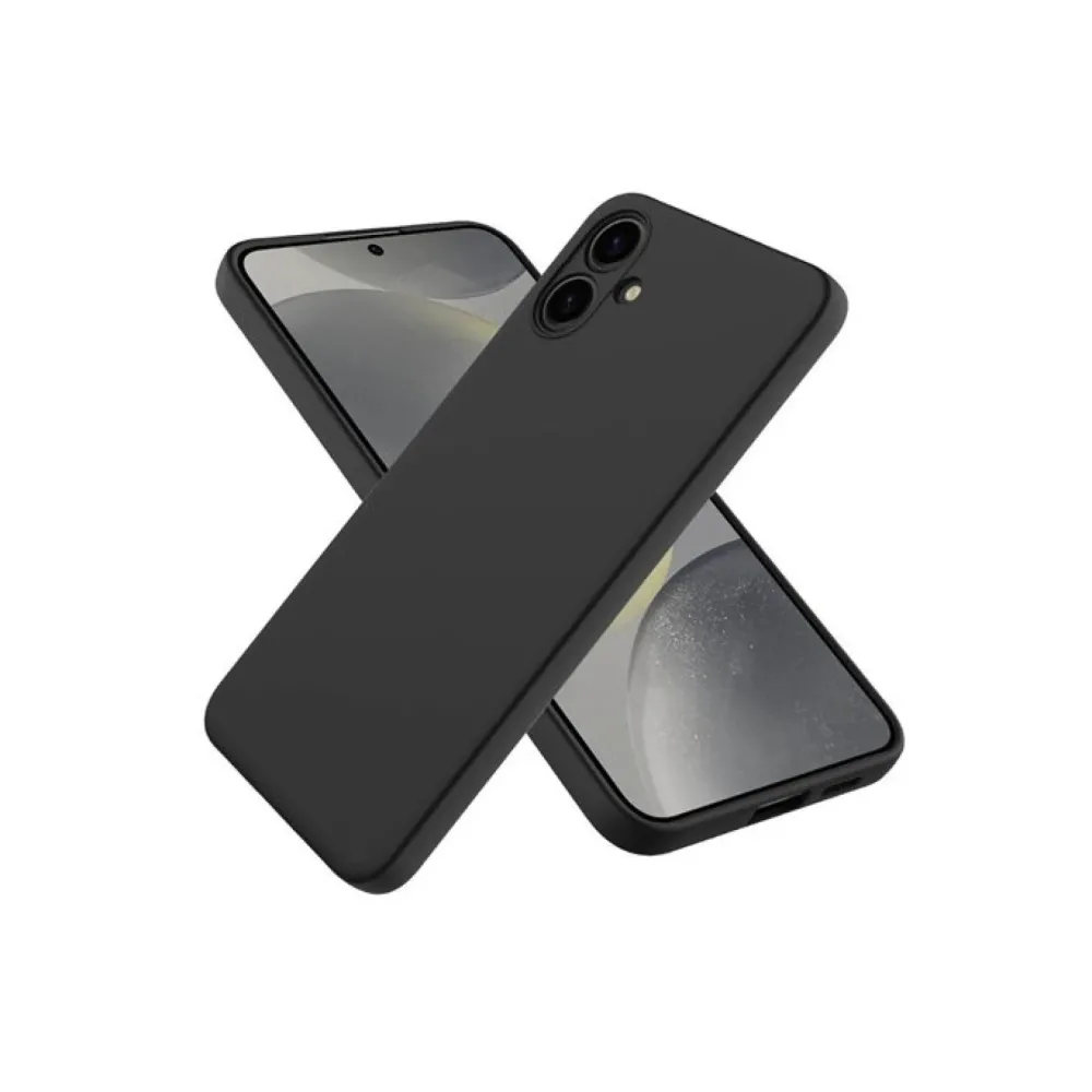 Newface Samsung Galaxy A06 Kılıf First Silikon - Siyah