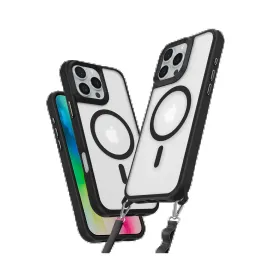 Newface Iphone 16 Pro Kılıf Enka Magsafe Silikon Kılıf - Siyah