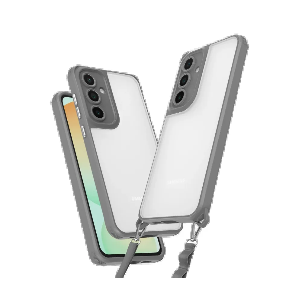 Newface Samsung Galaxy A15 4G Kılıf Penta Silikon Kılıf - Titan Gri