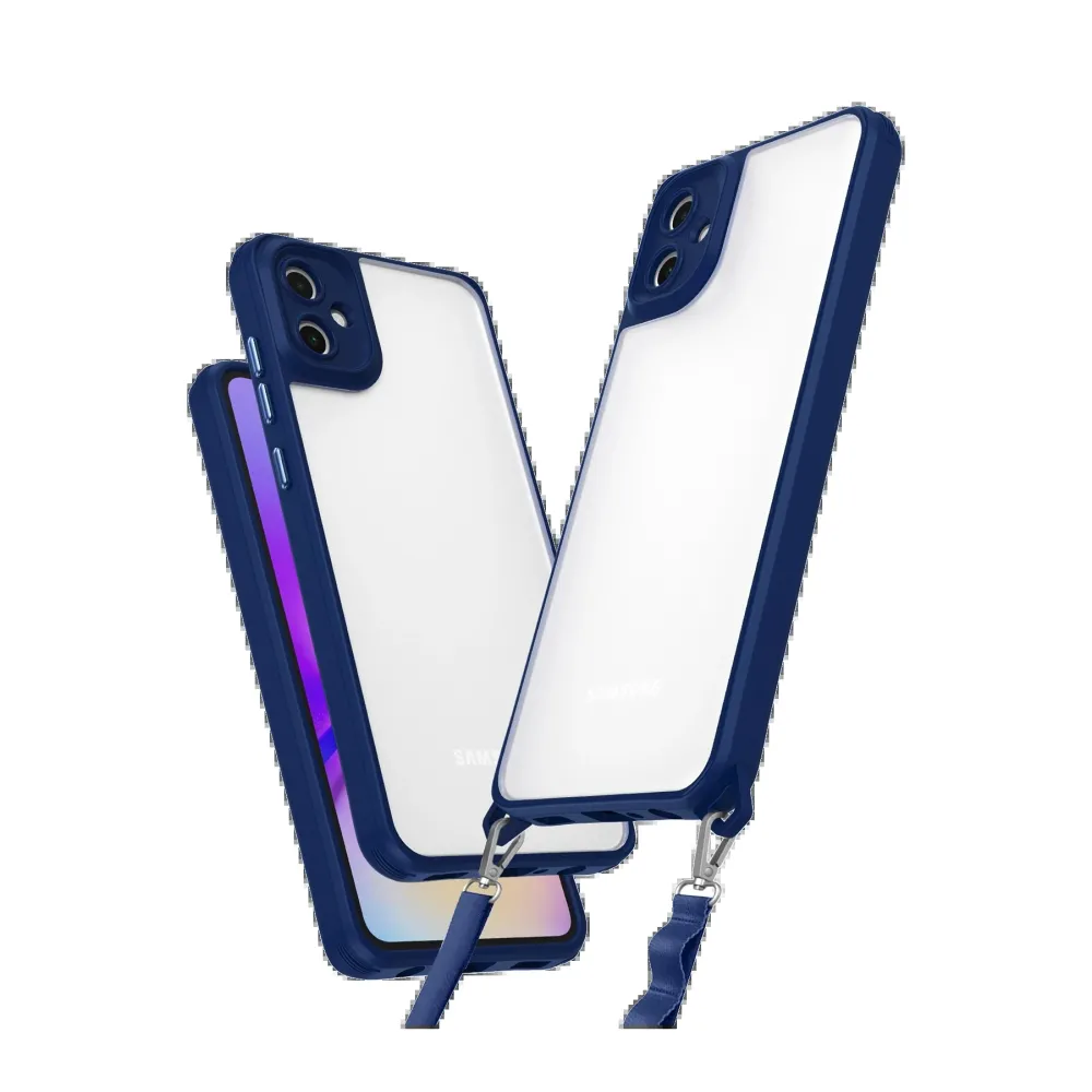 Newface Samsung Galaxy A06 Kılıf Penta Silikon Kılıf - Lacivert