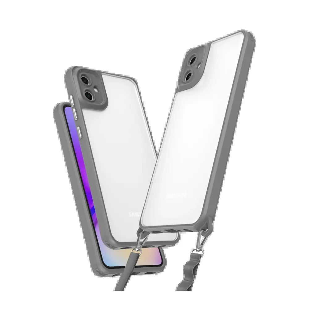 Newface Samsung Galaxy A06 Kılıf Penta Silikon Kılıf - Titan Gri