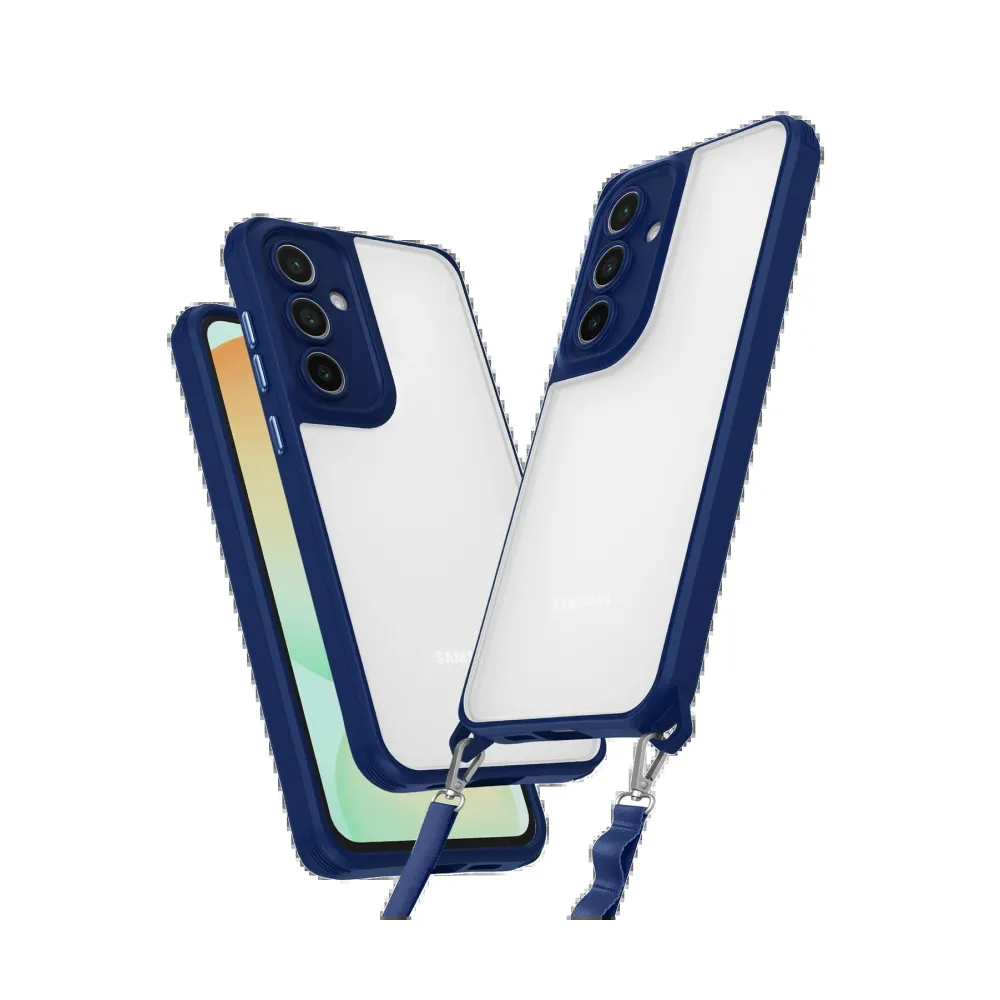 Newface Samsung Galaxy A26 Kılıf Penta Silikon Kılıf - Lacivert