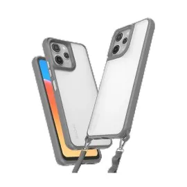 Newface Xiaomi Redmi 12 Kılıf Penta Silikon Kılıf - Titan Gri