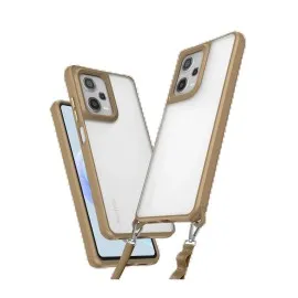 Newface Xiaomi Redmi Note 12 Pro 5G Kılıf Penta Silikon Kılıf - Çöl Titanyum