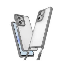 Newface Xiaomi Redmi Note 12 Pro 5G Kılıf Penta Silikon Kılıf - Titan Gri