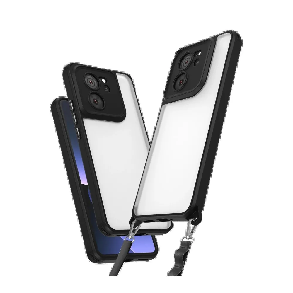 Newface Xiaomi Mi 13T Pro Kılıf Penta Silikon Kılıf - Siyah