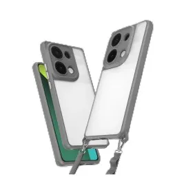 Newface Xiaomi Redmi Note 13 Pro 5G Kılıf Penta Silikon Kılıf - Titan Gri