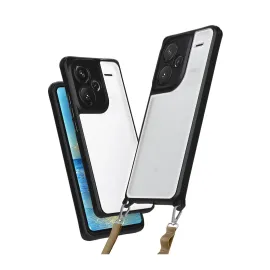 Newface Xiaomi Redmi Note 13 Pro Plus Kılıf Penta Silikon Kılıf - Siyah