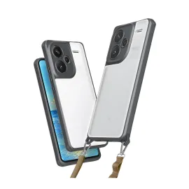 Newface Xiaomi Redmi Note 13 Pro Plus Kılıf Penta Silikon Kılıf - Titan Gri