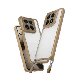 Newface Xiaomi Mi 14T Kılıf Penta Silikon Kılıf - Çöl Titanyum