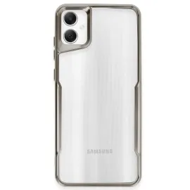 Newface Samsung Galaxy A06 Kılıf Boyi Silikon Kapak - Titan Gri
