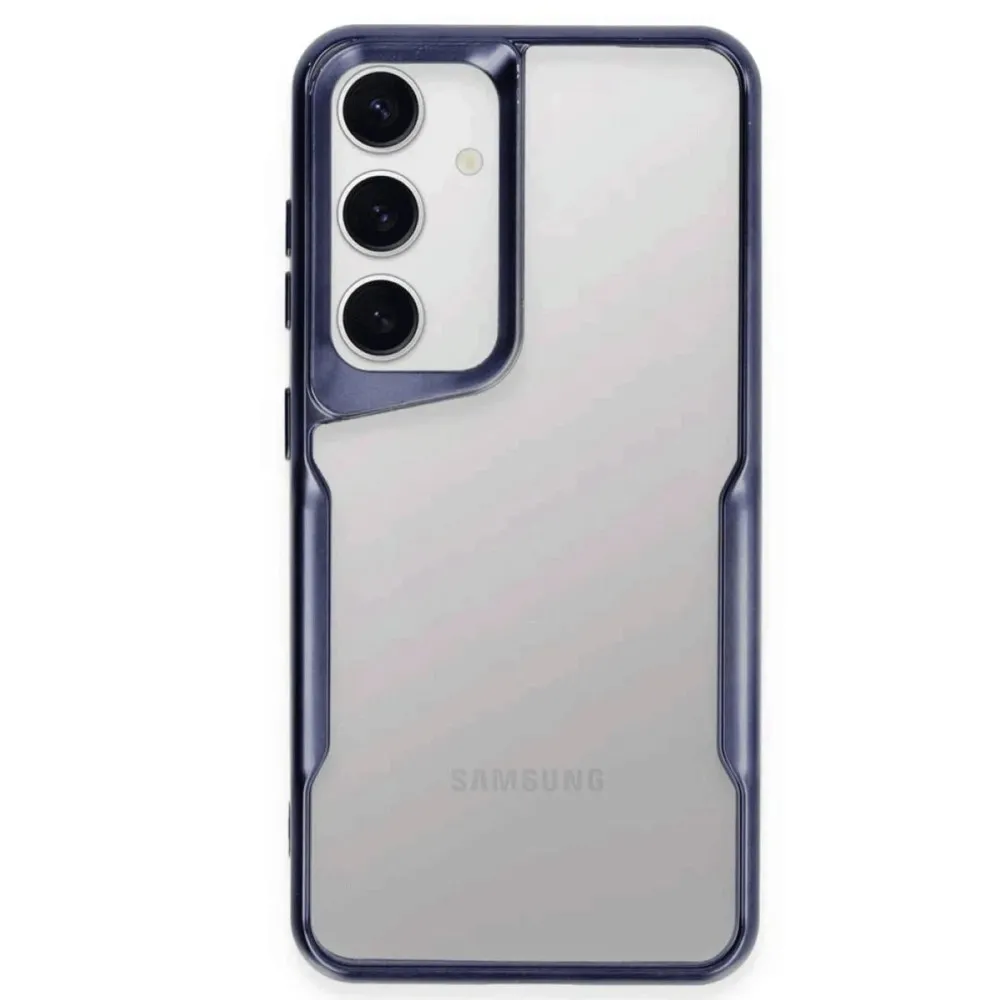 Newface Samsung Galaxy A26 Kılıf Boyi Silikon Kapak - Lacivert