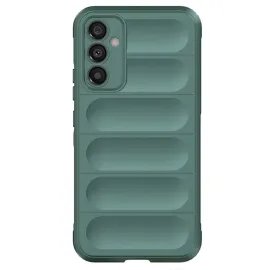 Newface Samsung A56 Kılıf Optimum Silikon - Koyu Yeşil