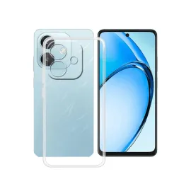 Newface Oppo A3 Kılıf Lüx Şeffaf Silikon