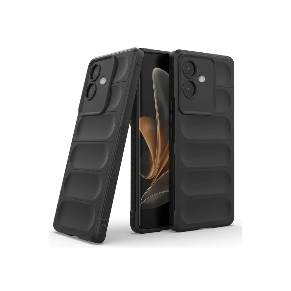 Newface Oppo A3 Kılıf Optimum Silikon - Siyah