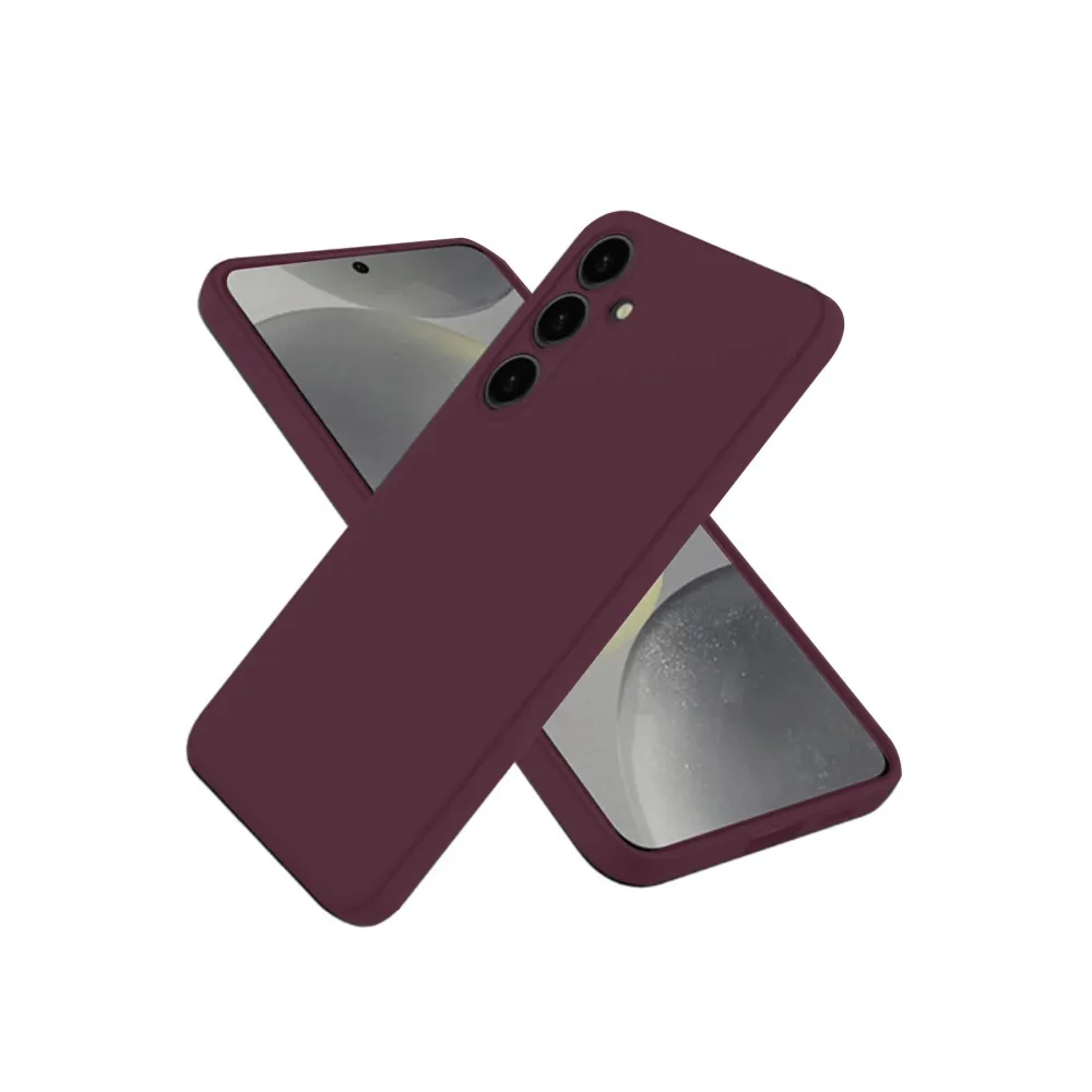 Newface Samsung Galaxy A26 Kılıf First Silikon - Mürdüm